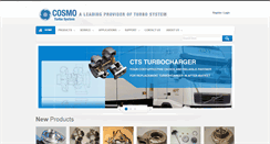 Desktop Screenshot of cosmoturbo.com